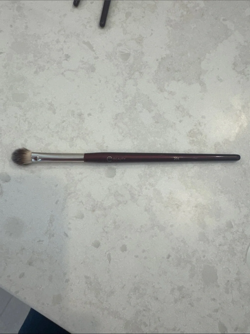 BK Beauty Brush 206 - Deep Burgundy Handle